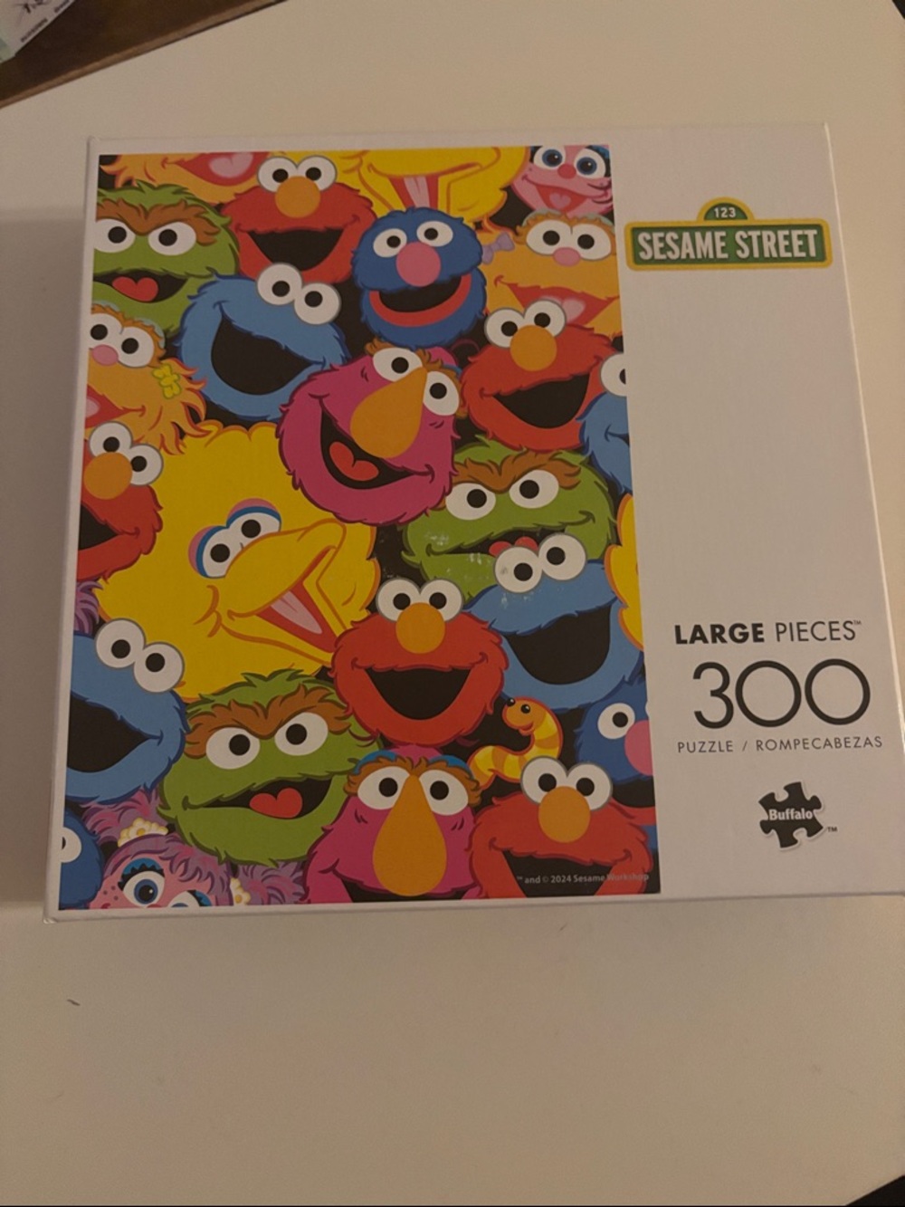 Sesame Street Multicolor Character Collage Puzzle